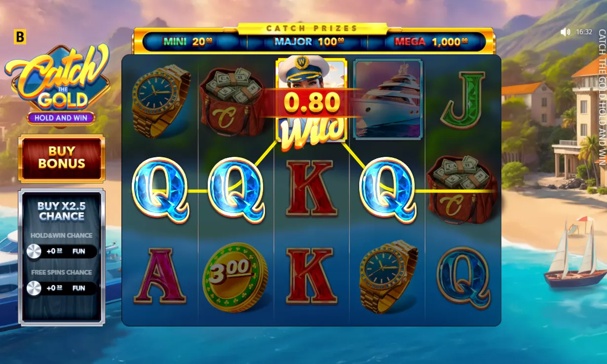 Catch The Gold Hold And Win